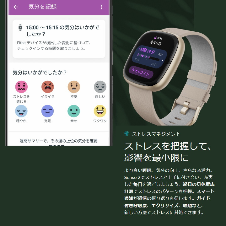 fitbit フィットビット sense2 センス2