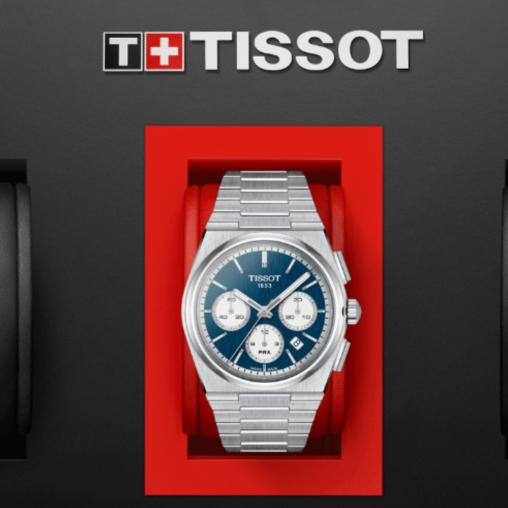 ティソ PRX ピーアールエックス オートマティック クロノグラフ T137.427.11.041.00 メンズ 腕時計 （国内正規販売店）